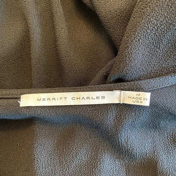 Black maxi dress Merritt Charles Black Lace Maxi Schiffer Dress Size Medium - Picture 7 of 11